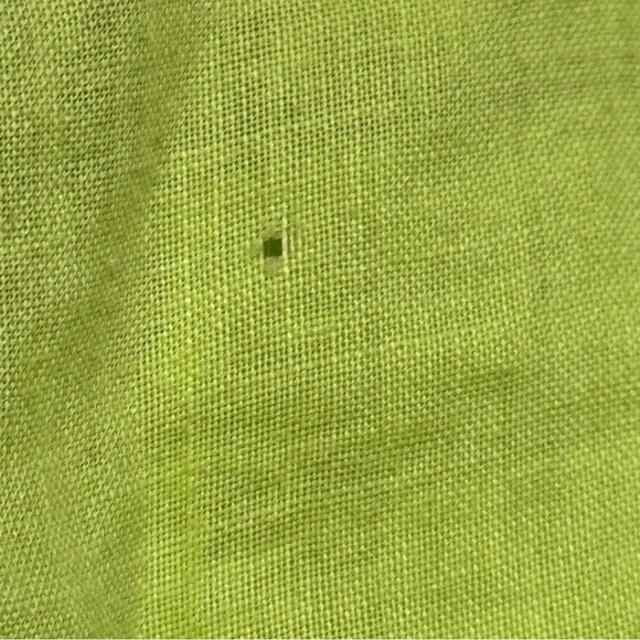 Ali Miles 3/4 Puff Sleeve Lightweight Lagenlook Artsy Button Neckline Blouse 1X - Picture 12 of 12